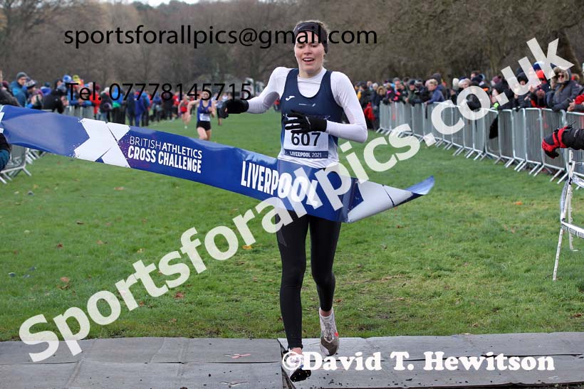 Womens under-17s and under-20s, European Cross Country Championships Trials, Sefton Park, Liverpool. Photo: David T. Hewitson/Sports for All Pics